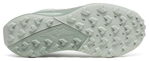 Chaussures Trail Saucony Peregrine 15 Vert Femme
