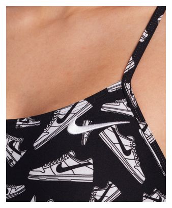 Costume da bagno Nike Swim Hydrastrong Multi Print Nero Donna