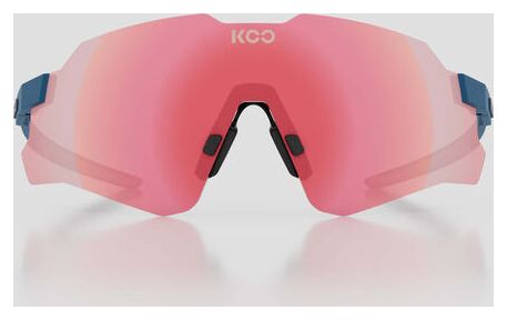 Unisex-Brille KOO Nebula Midnight Blue Matt / Photochromic Rose Gold Mirror