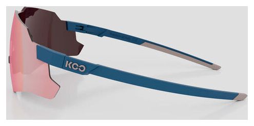 Unisex-Brille KOO Nebula Midnight Blue Matt / Photochromic Rose Gold Mirror