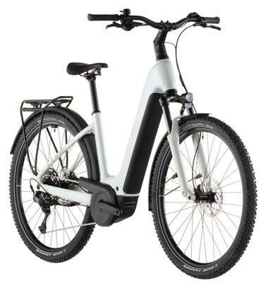 Cube Nuride Hybrid Performance 600 Easy Entry Electric Trekking Bike Shimano Cues 10S 600 Wh 29'' Desert Stone Beige Green 2026