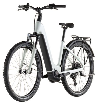 Cube Nuride Hybrid Performance 600 Easy Entry Electric Trekking Bike Shimano Cues 10S 600 Wh 29'' Desert Stone Beige Green 2026