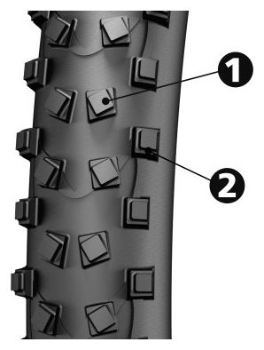 MICHELIN Tyre MUD 29x2.00 Tubeless Ready Flexible Rod