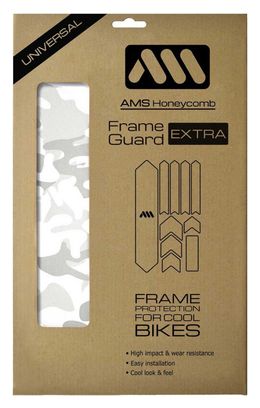 All Mountain Style Extra Camo Frame Guard Kit White