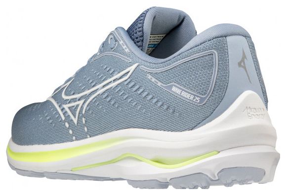 Zapatillas Mujer Mizuno Wave Rider 25 Azul Verde