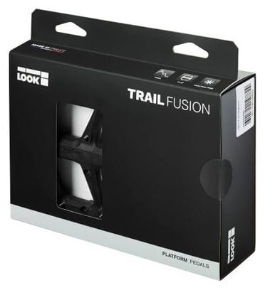 Pedales planos Look Trail Fusion Negro