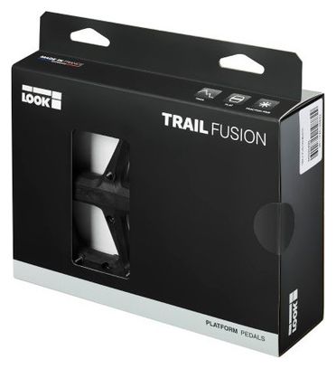 Look Trail Fusion Flat Pedals Black