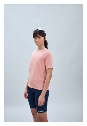 Camiseta Poc Ultra Rock Salt Pink de mujer