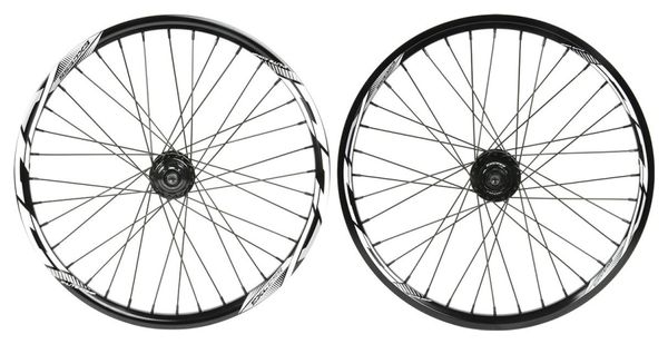 Excess XLC-2 Pro Wielpaar | 406x22mm | 36H Gat Wielen Zwart