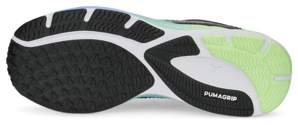 Running-Schuhe Velocity Nitro 2 Puma Schwarz / Blau / Grün