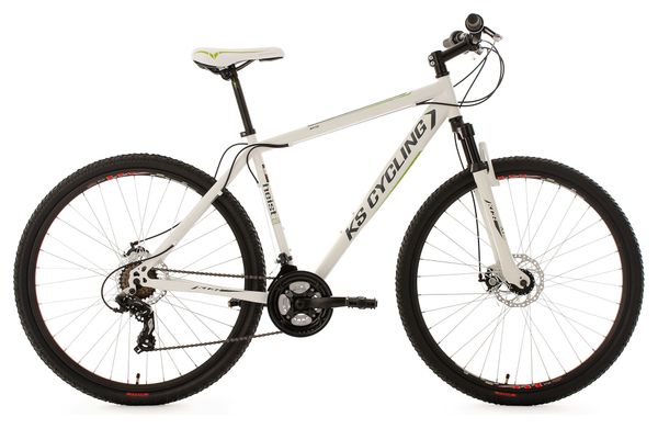 VTT semi rigide KS Cycling Heist 29'' Shimano Altus 7V blanc