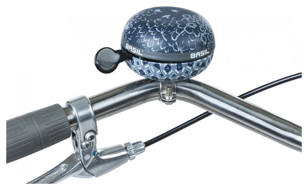 Basil Boheme bicycle bell 80 mm indigo blue