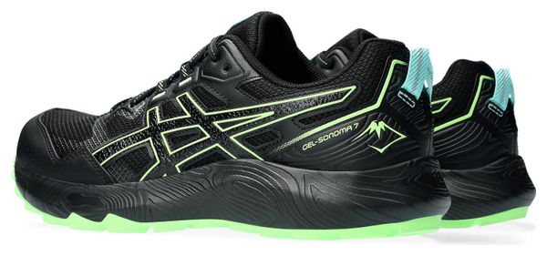 Chaussures de Trail Running Asics Gel Sonoma 7 Noir Vert