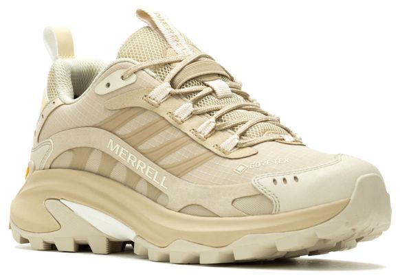 Chaussures de Randonnée Femme Merrell Moab Speed 2 Gore-Tex Beige