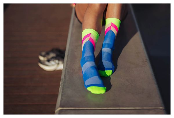 Chaussettes Incylence Ultralight Apex Bleu/Vert