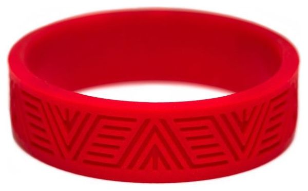 Colla da sella PNW Loam in silicone rosso Really