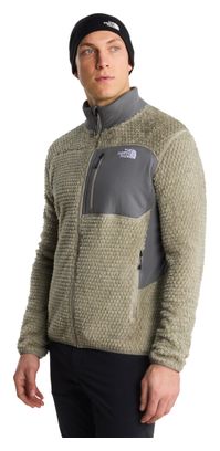 Forro polar The North Face Alpedge verde/gris para hombre
