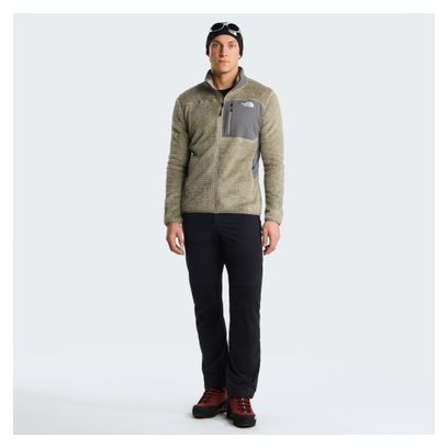 Forro polar The North Face Alpedge verde/gris para hombre
