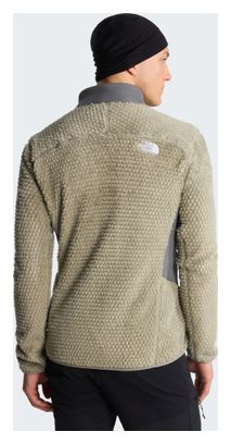 Forro polar The North Face Alpedge verde/gris para hombre