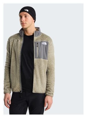 Forro polar The North Face Alpedge verde/gris para hombre