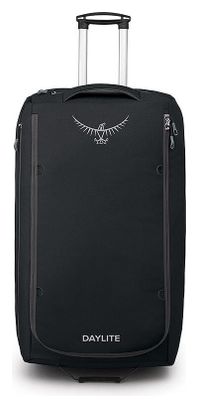 Borsa da viaggio Osprey Daylite Wheeled Duffel 115 nera