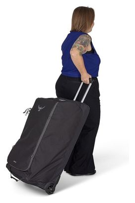 Borsa da viaggio Osprey Daylite Wheeled Duffel 115 nera