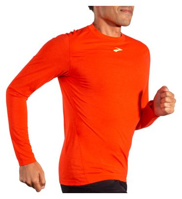 Brooks High Point Rot Herren Langarm Trikot