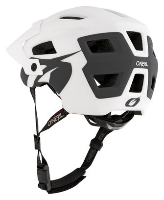 Casque AM O'Neal Defender Solid Blanc / Gris
