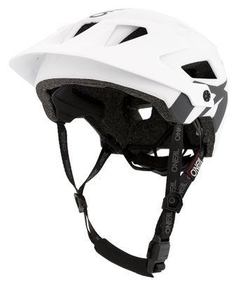 Casque AM O'Neal Defender Solid Blanc / Gris