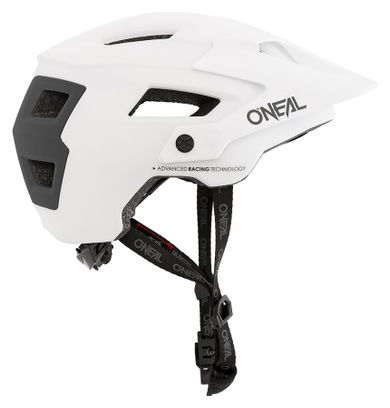 Casque AM O'Neal Defender Solid Blanc / Gris