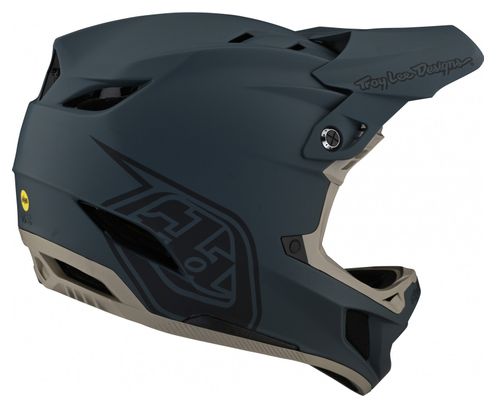 Troy Lee Designs D4 COMPOSITE Turquoise Grey Integral Helm