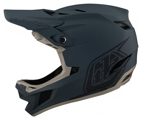 Troy Lee Designs D4 COMPOSITE Turquoise Grey Integral Helm