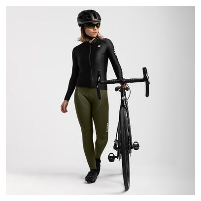 Maillot vélo manches longues femme Cyclisme M2 Eclipse Noir