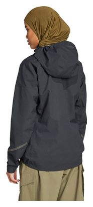 Chaqueta impermeable adidas Terrex Xperior Negro, Mujer