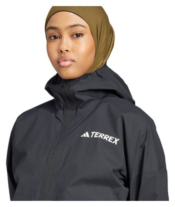Chaqueta impermeable adidas Terrex Xperior Negro, Mujer