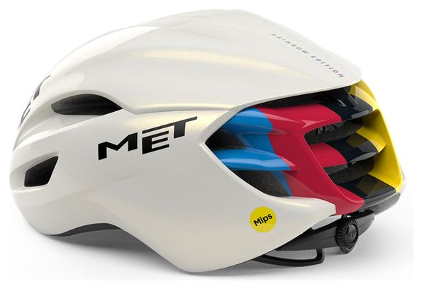 MET Manta Mips Limited Edition Rainbow Aero Helmet