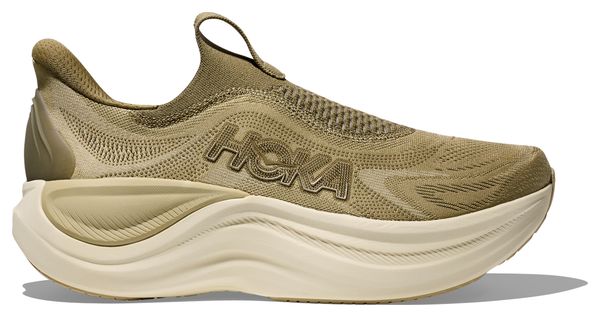 Hoka Skyward Laceless Khaki Men's Recovery Shoes