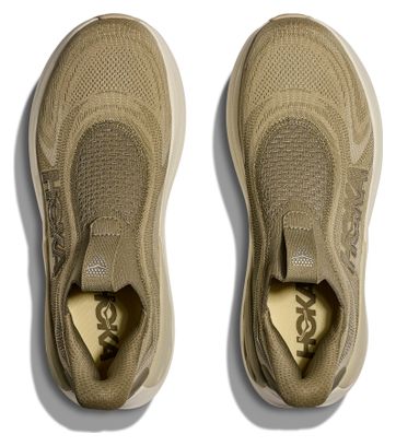 Hoka Skyward Laceless Khaki Men's Recovery Shoes