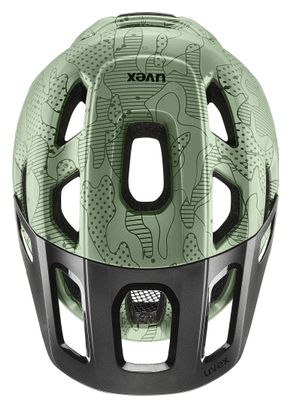 Casco MTB per bambini Uvex React Jr Verde