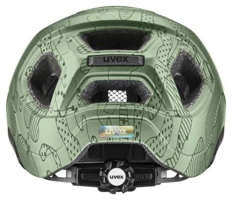 Casco MTB per bambini Uvex React Jr Verde