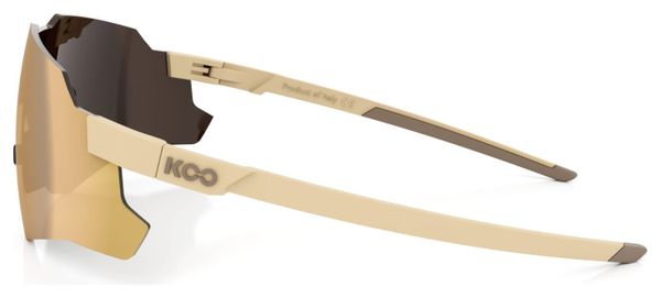 KOO Nebula Beige and Black Gold Glasses 