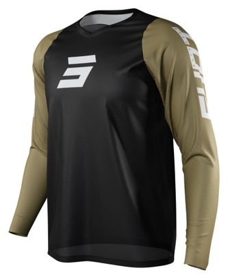 Shot Neo Defender Long Sleeve Jersey Black / Yellow