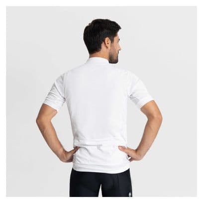 Maillot Manches Courtes Rogelli Core Blanc Homme