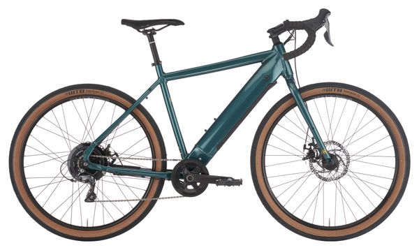 Gravel Bike Electrique Kona Rove NRB HD Shimano Claris 8V 418Wh 650b Vert