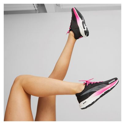 Zapatillas Puma Velocity Nitro 2 Negro / Rosa Mujer
