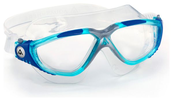Aquasphere Vista Mask Turchese / Blu / Lenti trasparenti