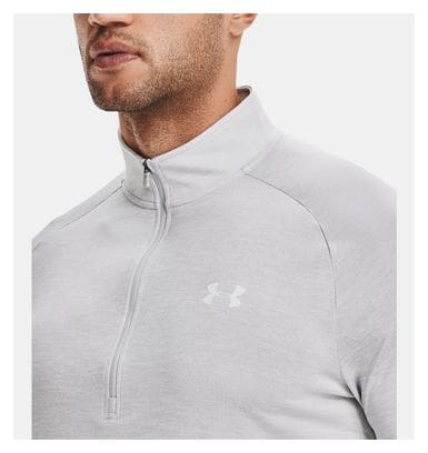 Under Armour Tech 2.0 Zip Grey 1/2 Zip Top