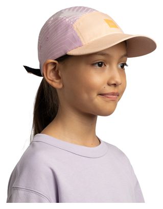 Buff 5 Panel Go Kindermütze Beige/Rosa