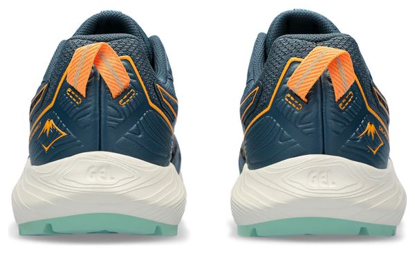 Asics Gel Sonoma 7 Blue Orange Trail Running Shoes