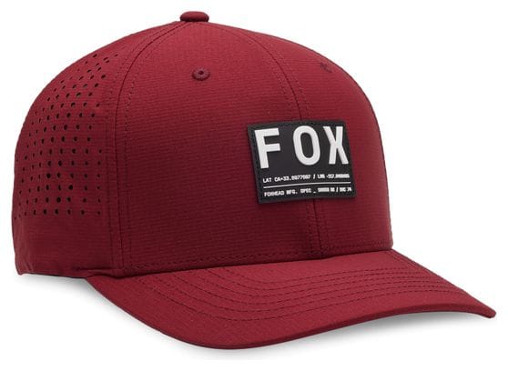 Casquette Fox Non Stop Tech Flexfit Rouge